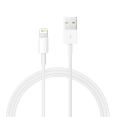 Cable USB de datos relámpago Mfi para teléfono móvil 5V/2.4A para iPhone